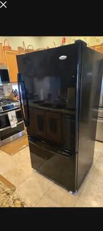 Free Delivery////Whirlpool 21 Cu. Ft. Bottom Freezer Refrigerator –
