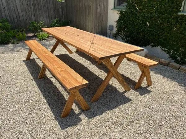 Patio furniture. picnic tables, brand new handmade, furniture