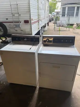 Washer and dryer