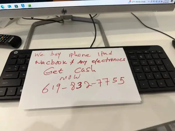 Black iPhone 6 128 GB, ATT Carrier Locked - $50