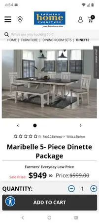 Dinette set