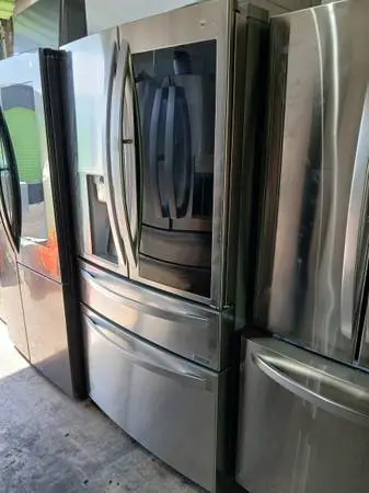LG instaview counter depth refrigerator