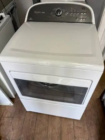 Whirlpool HE large capacity gas dryer