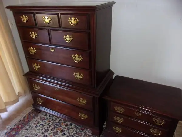 KINCAID MATCHING CHEST AND NIGHTSTAND, LIKE BRAND NEW