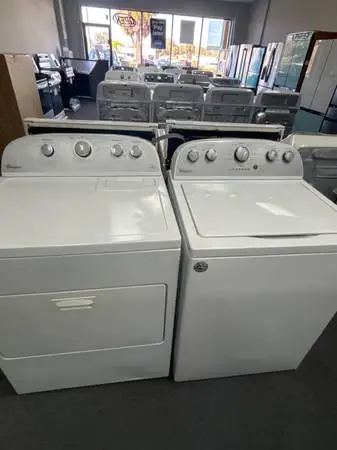 Washer and dryer