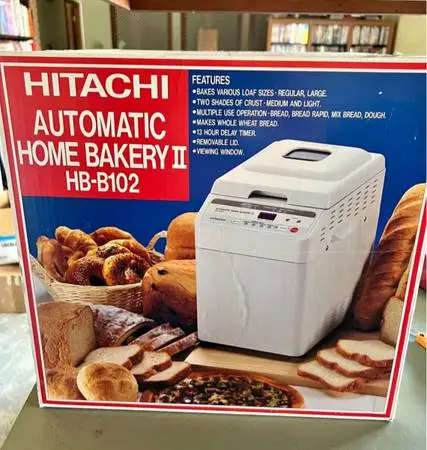 Hitachi Automatic Home Bakery II HB-B102 bread maker