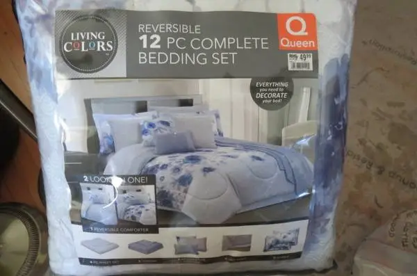 12 PIECE BED-IN-A-BAG - QUEEN - BRAND NEW!