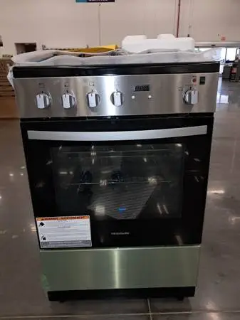 New in the box Frigidaire gas range stainless 24