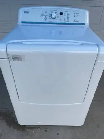 White kenmore elite gas dryer