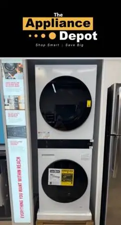 New LG Compact WashTower in Electric
