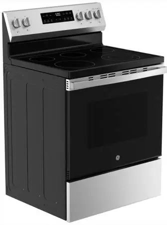 GE 500 Series 30” Electric Smoothtop 5 Elements Range Stainless/St New