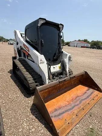 2022 Bobcat T595 Closed Cab Track Machine Skid Steer for sale!