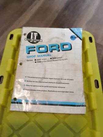 Ford Tractor Shop Manual