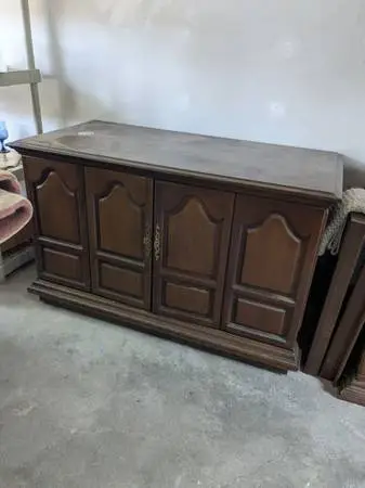 Vintage Wood Cabinet