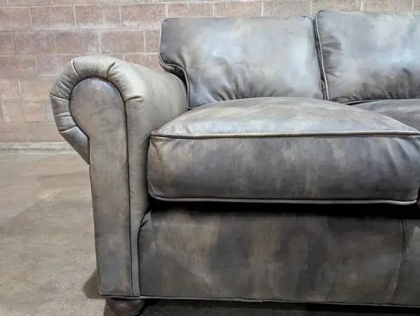 Restoration Hardware Premium Cigar Leather Sofa DELIVERY AVAILABLE