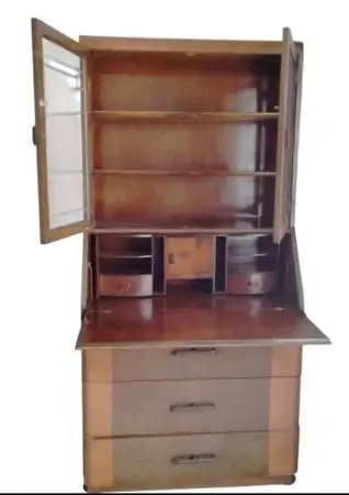 Walnut Secretary Desk