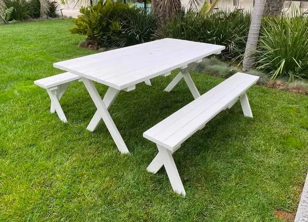 Picnic tables brand new handmade furniture solid wood
