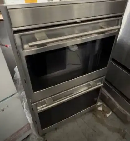 Wolf Stainless Steel 30” Inch Wide Double Wall Oven Electric 220