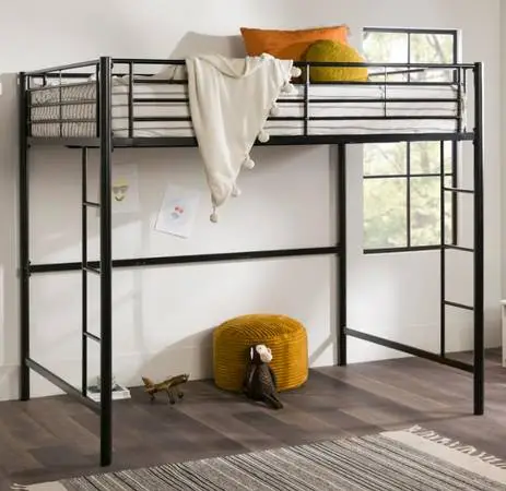 Loft Bed - Double, Metal