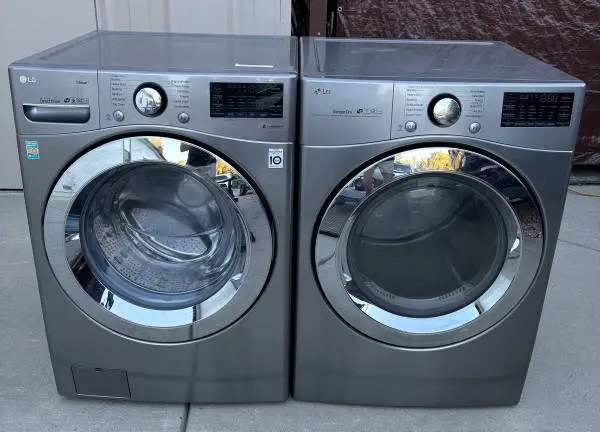 Washer and dryer