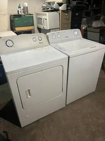 Refurbished gas dryerwasher installed