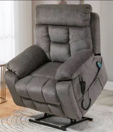 Below Wholesale Dual Okin Motor Power Lift Recliner massage/heating