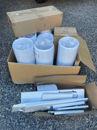 AC patio door kit