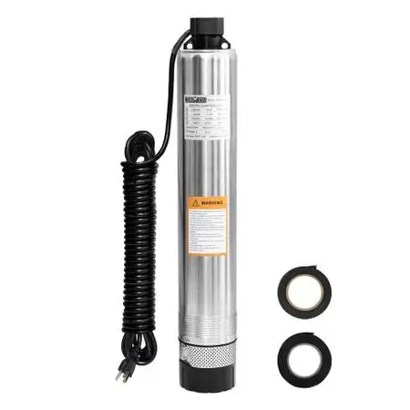 Wassermann 4 Submersible Deep Water Well 1 HP /115V-60 hz