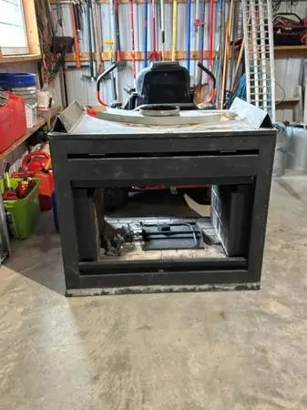 Gas fireplace - double sided