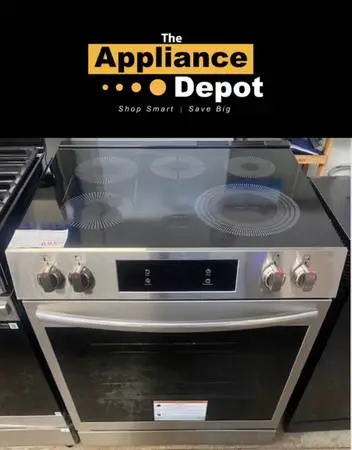 New Frigidaire Electric Slide-in Range