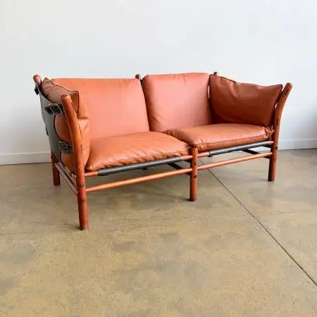 Vintage Arne Norell Ilona Loveseat Sofa (New Upholstery)