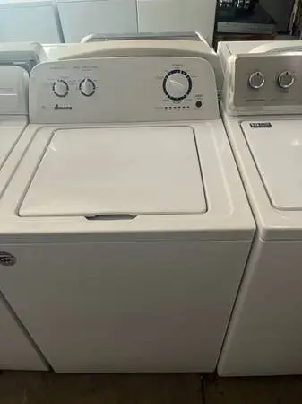 Amana washing machines.