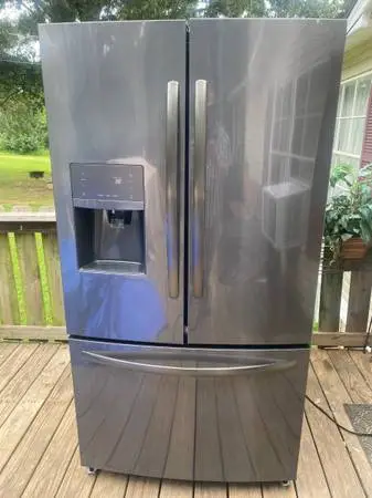 Stainless French door/ bottom drawer freezer  refrigerators