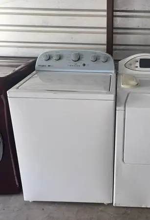White Whirlpool Washer