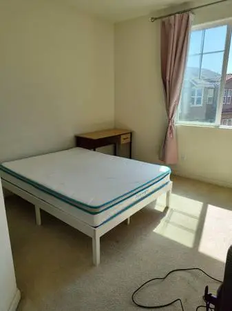 full size matress and frame like new