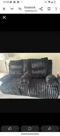 Technique Power reclining loveseat with console Retail price $1600