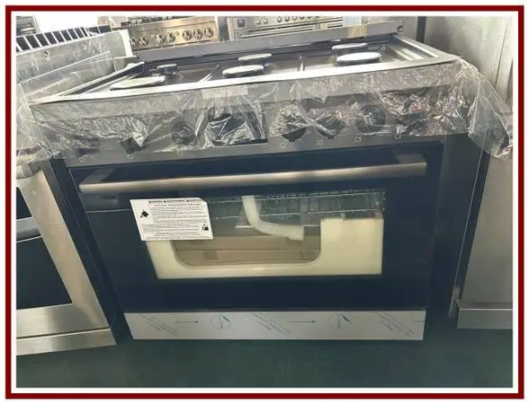Bosch 800 Series Freestanding Dual Fuel Convection Range Black