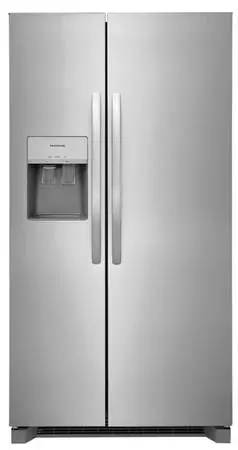 Frigidaire 26.6 Cu. Ft. Side-by-Side Refrigerator  Stainless Steel New