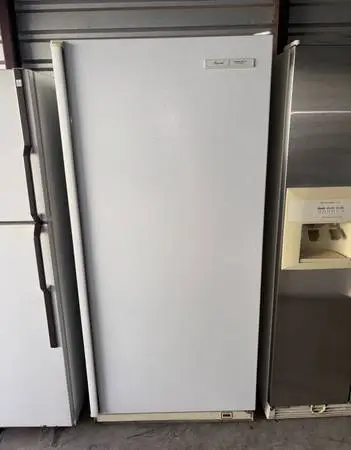 White Imperial Standing Freezer