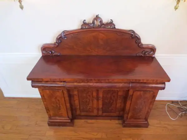 Rare Antique Circa 1850 Mahogany Sideboard - Stunning Piece