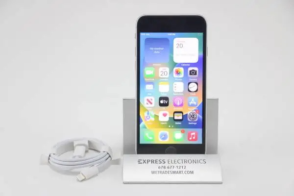 EXCELLENT - Apple iPhone SE 2nd Gen White 256GB FACTORY UNLOCKED