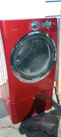 Red Pearl Electrolux Dryer