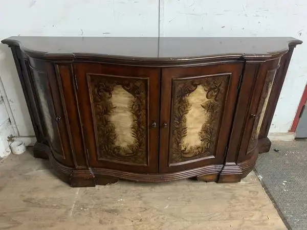 french style painted buffet