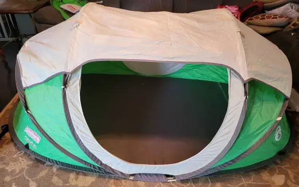 2 Person Coleman Pop Up Tent