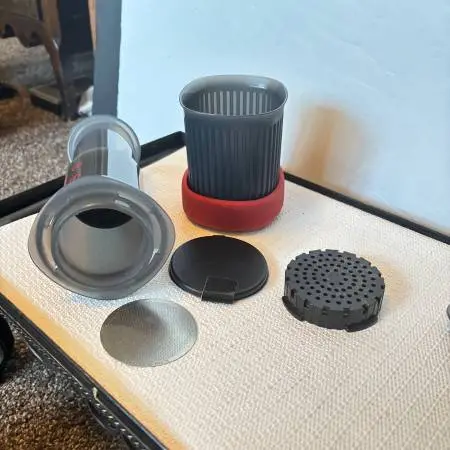 AeroPress 1-2-3 Camping Hiking Backpacking Go Coffee Maker