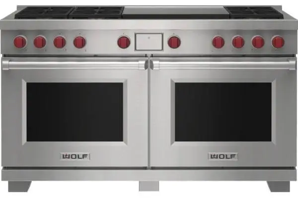*Factory Recondition* Wolf 60” Dual Fuel Range – 6 Burners / Double Griddle