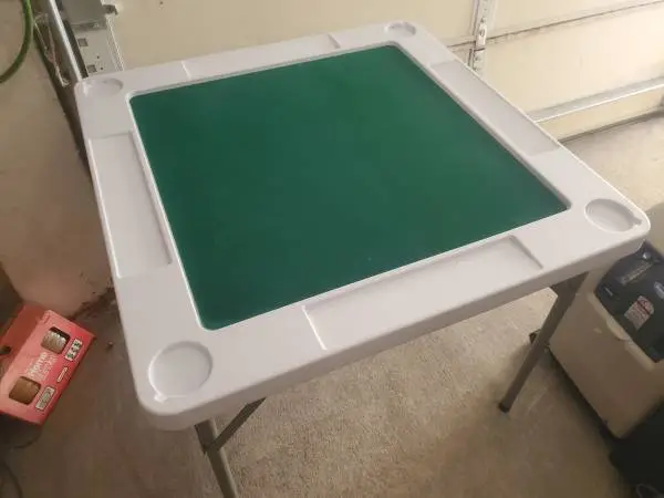 Plastic card table