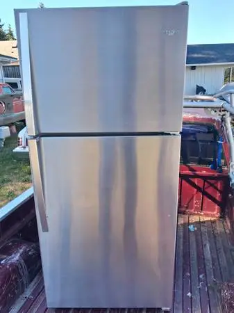 Refrigerador (whirlpool) stainless front