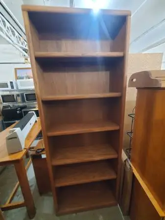Tall bookshelf