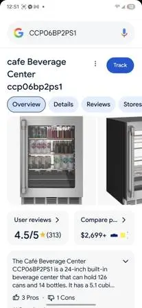 New cafe Beverage Center